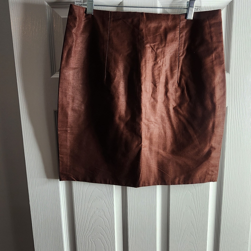 Chic Brown Pencil Skirt for Women